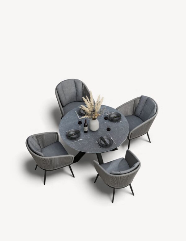 Aspen 4 Seater Garden Table and Chairs