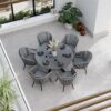 Aspen 6 Seater Garden Table and Chairs