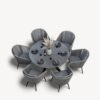 Aspen 6 Seater Garden Table and Chairs