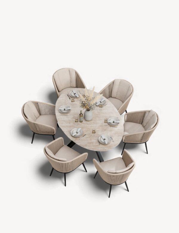 Bali 6 Seater Dining Set