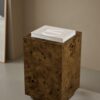 Burl Side Table