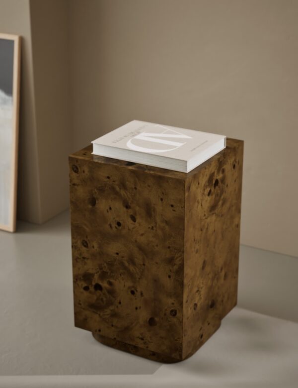 Burl Side Table