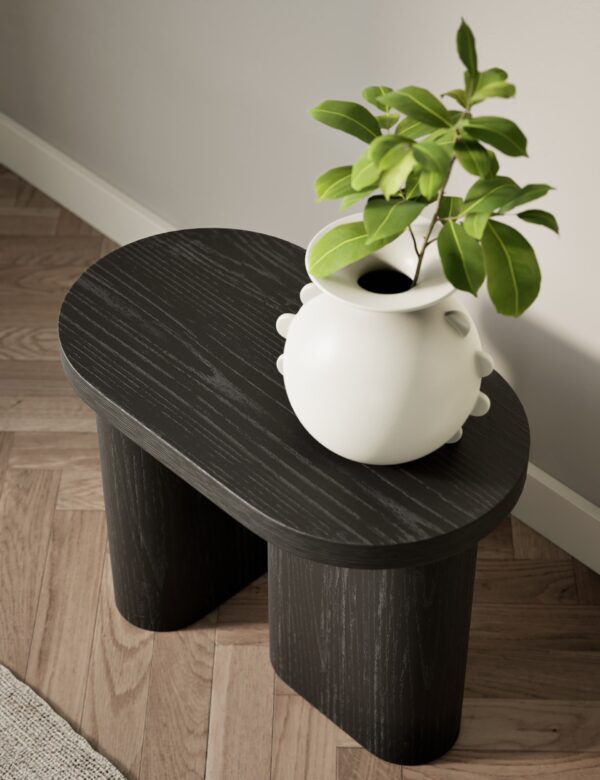 Capsule Shape Side Table
