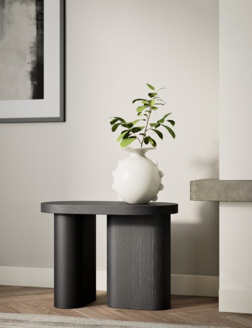 Capsule Shape Side Table