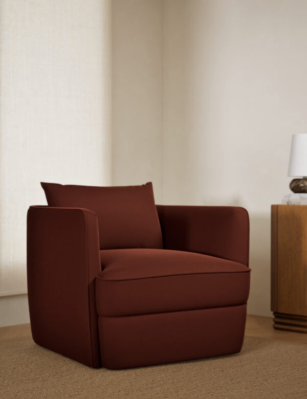 Chester Velvet Accent Armchair
