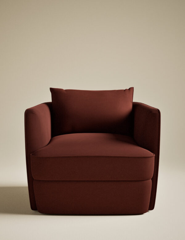 Chester Velvet Accent Armchair