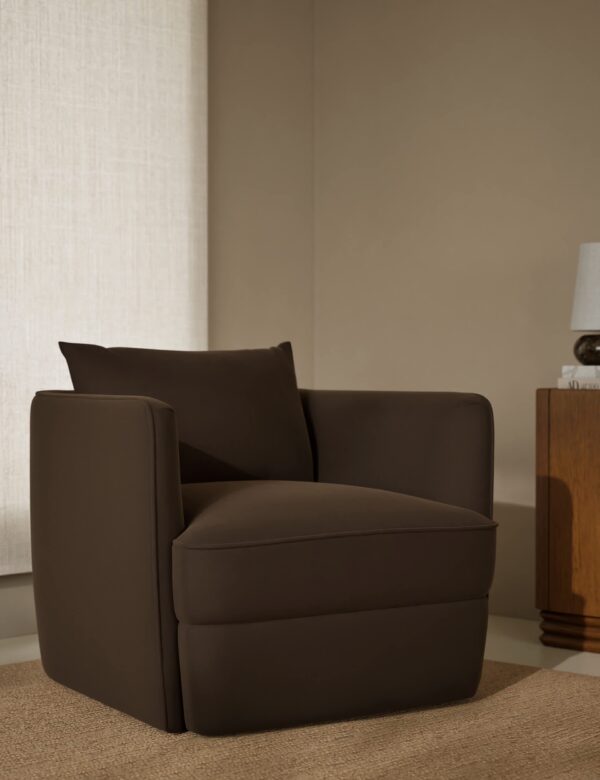 Chester Velvet Accent Armchair