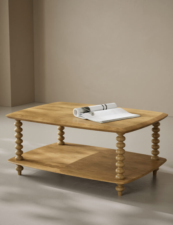 Evelyn Bobbin Coffee Table