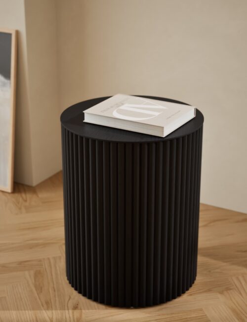 Fluted Side Table