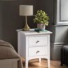 Hastings 2 Drawer Bedside Table