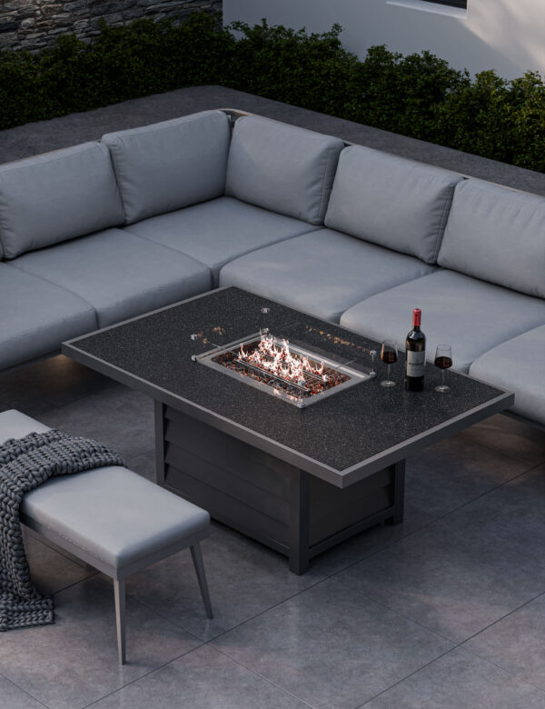 Mayfair Garden Firepit Lounge Set