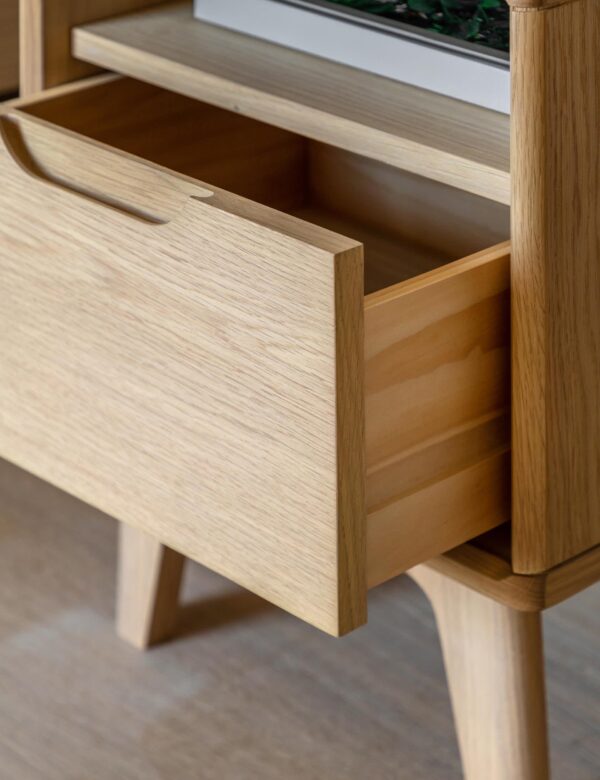 Nord 1 Drawer Bedside Table