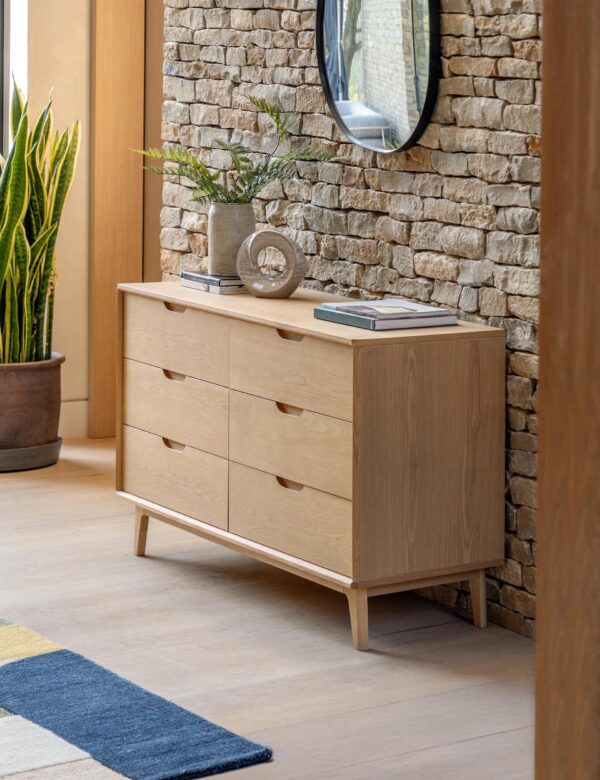 Nord Wide 6 Drawer Chest