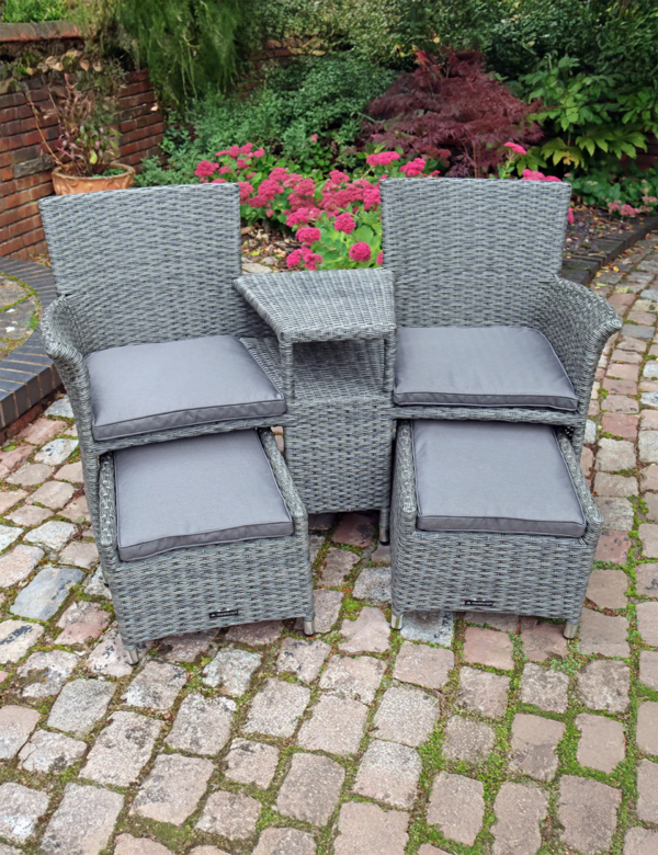 Paris Companion Chairs With Table