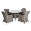 Paris Rattan 4 Seater Dining Set Paris Rattan 4 Seater Dining Set