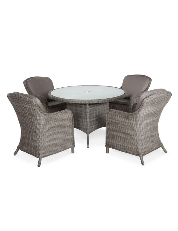 Paris Rattan 4 Seater Dining Set Paris Rattan 4 Seater Dining Set