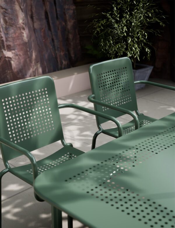 Porto 6 Seater Rectangle Garden Table & Chairs Porto 6 Seater Rectangle Garden Table & Chairs