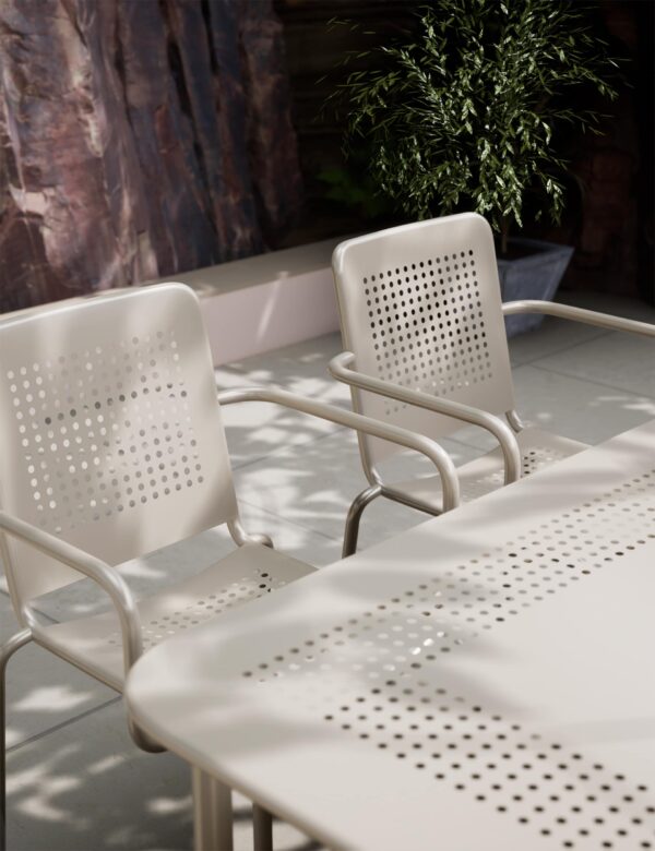 Porto 6 Seater Rectangle Garden Table & Chairs