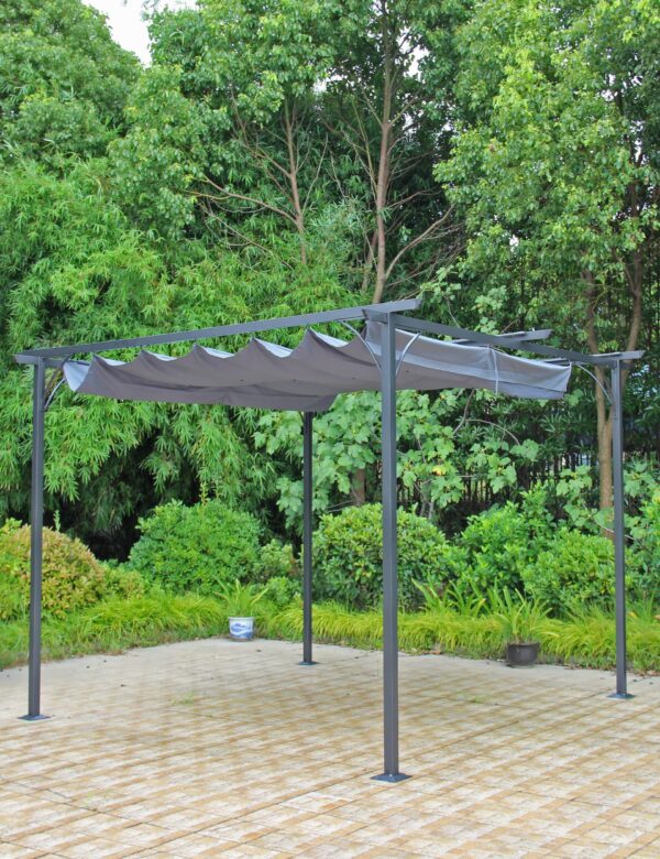 Prague 3.5m x 3.5m Pergola Gazebo