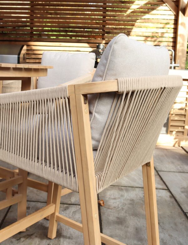 Roma 4 Seater Deluxe Garden Bar Set Roma 4 Seater Deluxe Garden Bar Set