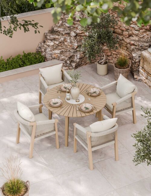 Roma 4 Seater Dining Set
