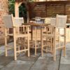 Roma 4 Seater Garden Bar Set Roma 4 Seater Garden Bar Set