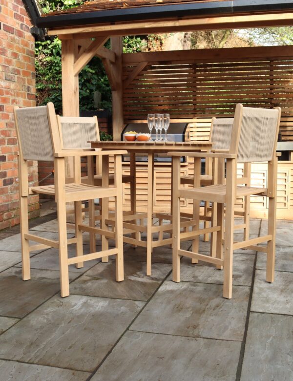 Roma 4 Seater Garden Bar Set Roma 4 Seater Garden Bar Set