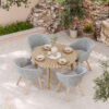 Roma 4 Seater Garden Table and Chairs