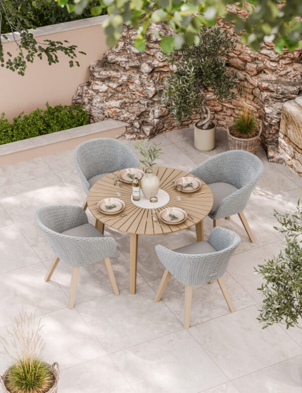 Roma 4 Seater Garden Table and Chairs