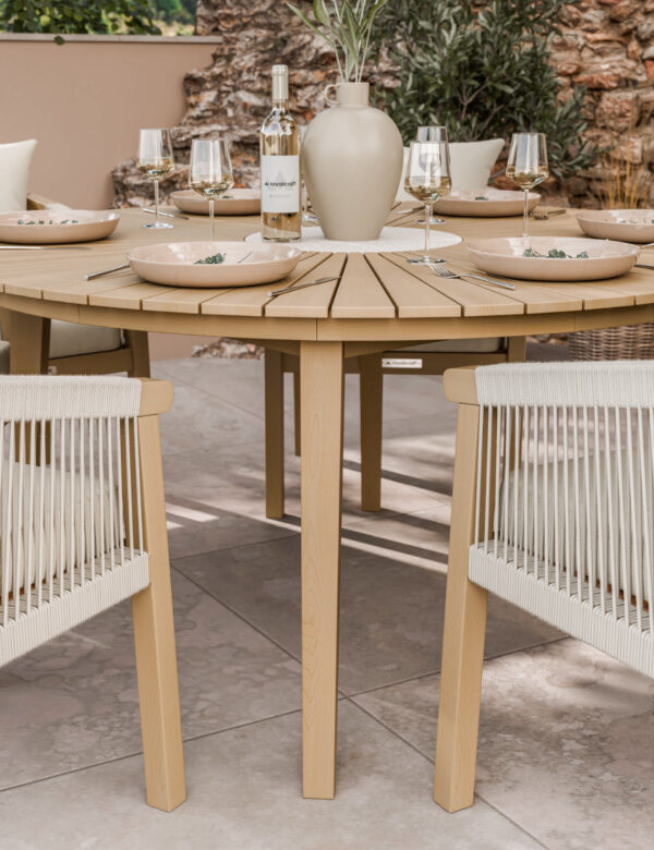 Roma 6 Seater Garden Table and Chairs