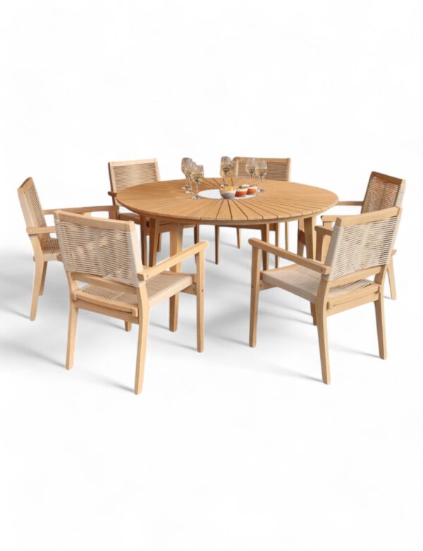 Roma 6 Seater Garden Table and Chairs Roma 6 Seater Garden Table and Chairs