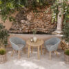 Roma 80cm Round Sol Bistro Set