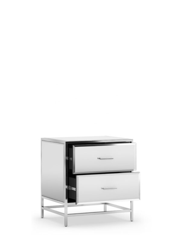 Skylar 2 Drawer Bedside Table