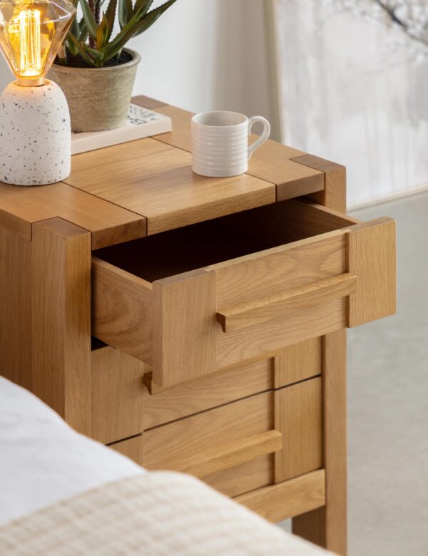 Sonoma™ 3 Drawer Bedside Table