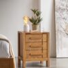 Sonoma™ 3 Drawer Bedside Table
