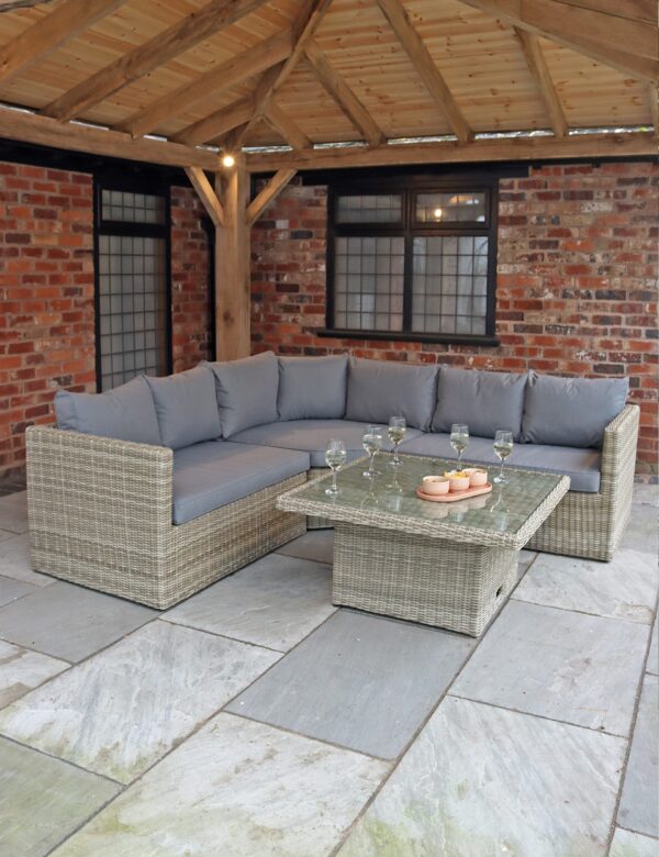 Wentworth 7 Seater Garden Lounge Set