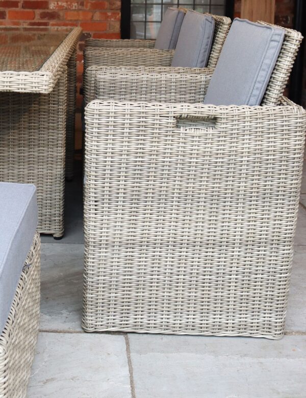 Wentworth Rattan 10 Seater Garden Dining Set