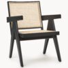 Armchair Sissi with Viennese Wickerwork