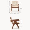 Armchair Sissi with Viennese Wickerwork