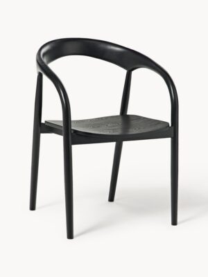 Ash Wood Dining Chair Camille with Armrests