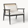 Birch Wood Lounge Chair Manuell