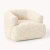 Bouclé Armchair Sofia