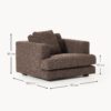 Bouclé Armchair Tribeca