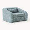 Bouclé Chair Bed Eliot