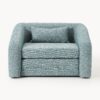 Bouclé Chair Bed Eliot