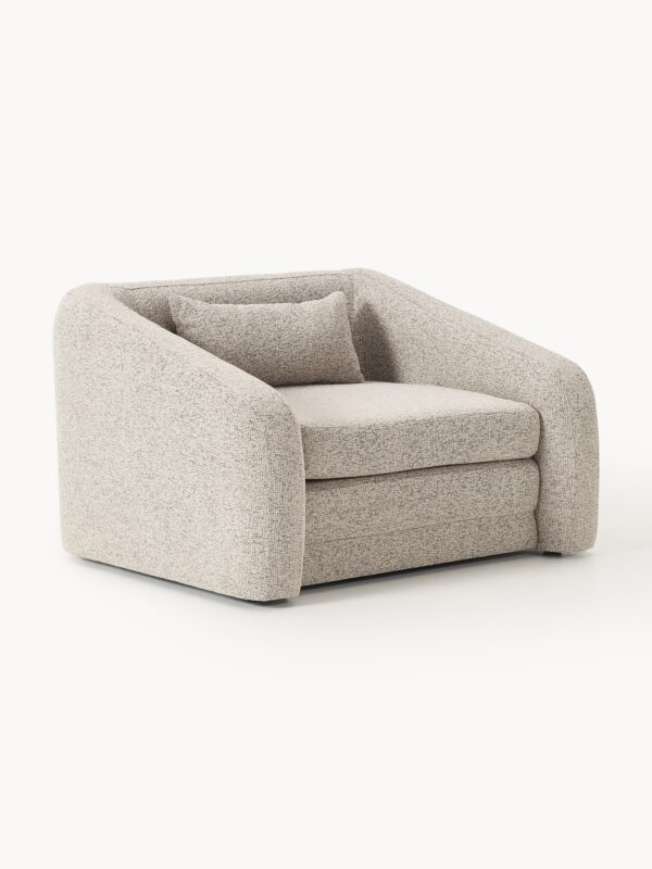 Bouclé Chair Bed Eliot