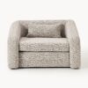 Bouclé Chair Bed Eliot