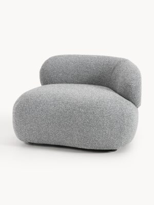 Bouclé Lounge Armchair Alba