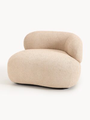 Bouclé Lounge Armchair Alba