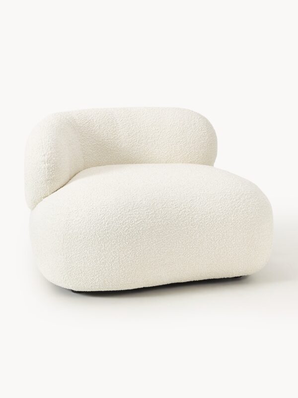 Bouclé Lounge Armchair Alba